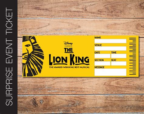 lion king broadway show tickets.